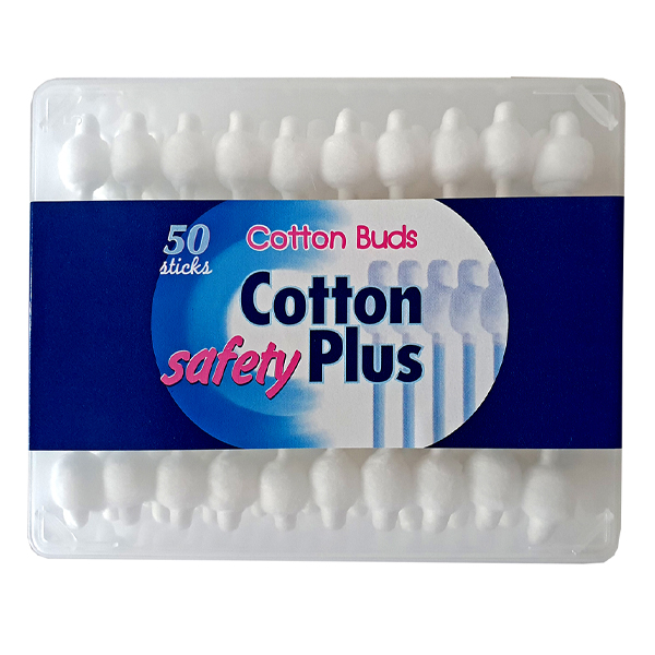 Cotton Plus Παιδικοί Ωτοκαθαριστές Ασφαλείας 50τεμ.