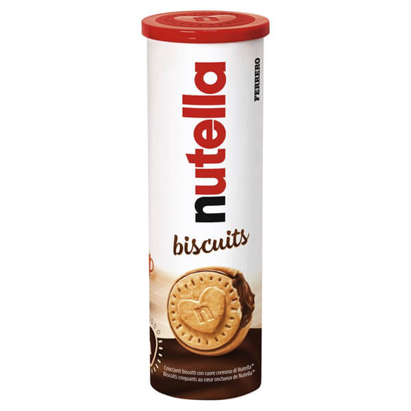 Nutella Μπισκότα Tube 166gr