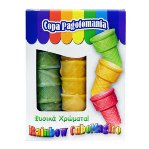 PAGOTOMANIA Rainbow Χρώματιστά Κυπελλάκια Παγωτού 15τμχ