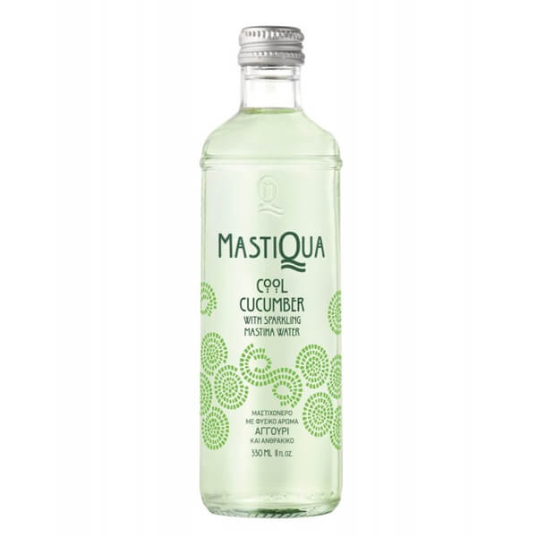 Mastiqua Ανθρακούχο Νερό 330ml (Αγγούρι)