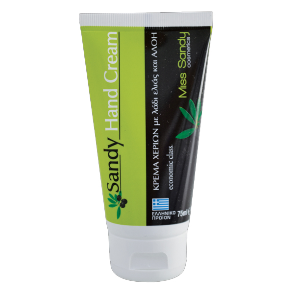 Miss Sandy Κρέμα Χεριών 75ml (Λάδι Ελιάς & Αλόη)