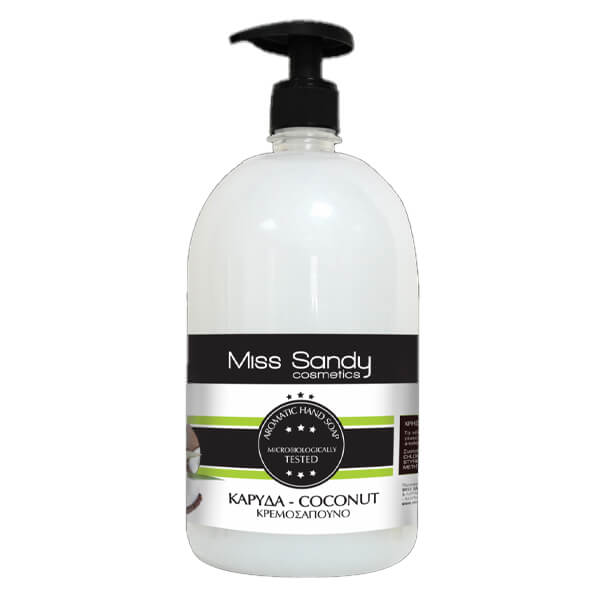 Miss Sandy Κρεμοσάπουνο 1000ml (Καρύδα)
