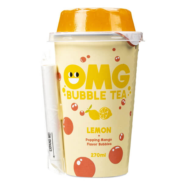 OMG Bubble Tea 270ml Λεμόνι