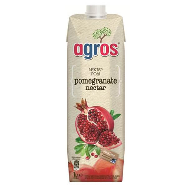 Agros Χυμός Ρόδι Νέκταρ 1lt