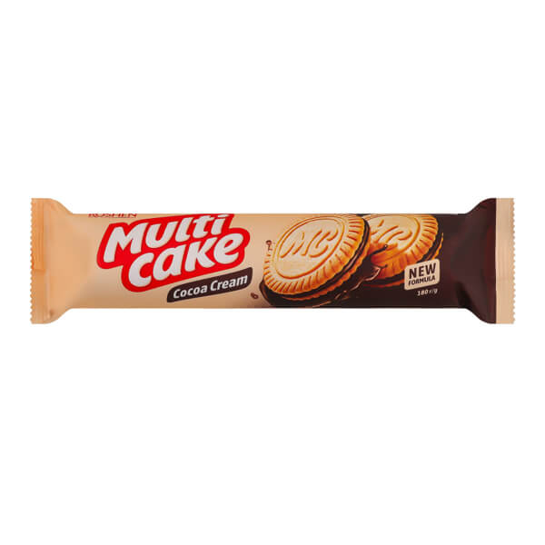Roshen Multicake Γεμιστά Μπισκότα 180gr (Κακάο)