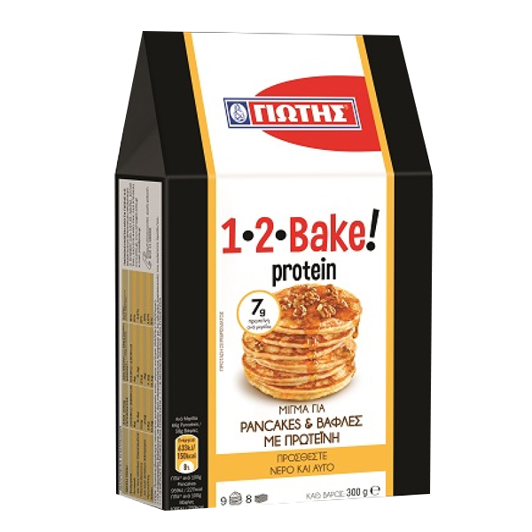 ΓΙΩΤΗΣ 1 2 Bake Protein Μίγμα 300gr (Pancakes - Βάφλες)