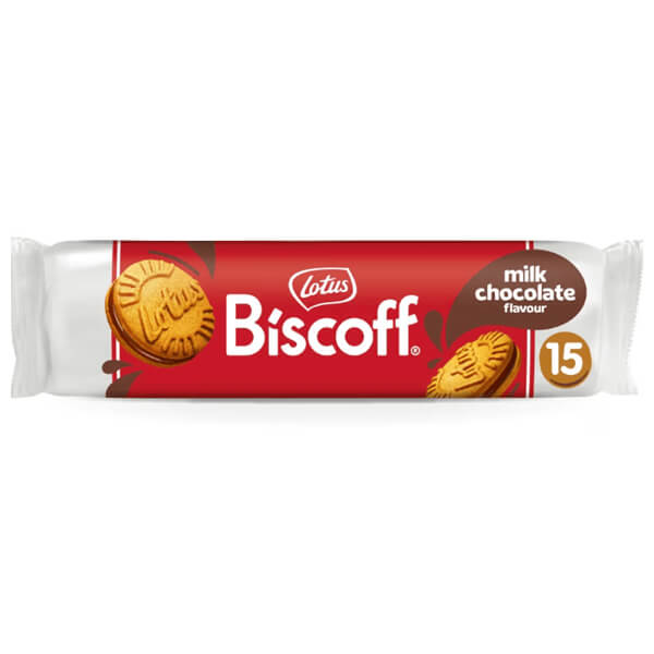 Lotus Biscoff Μπισκότα με Σοκολάτα Γάλακτος 150gr