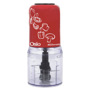 Osio Μπλέντερ με Δοχείο 500ml (400W) - Κόκκινο