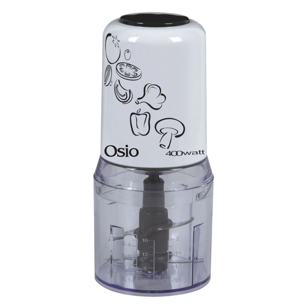 Osio Μπλέντερ με Δοχείο 500ml (400W) Λευκός