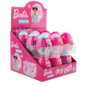Barbie Αυγό Πλαστικό Έκπληξη 18τεμ.x10gr