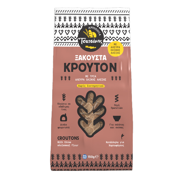 Τσατσάκης Κρουτόν Ολικής 150gr