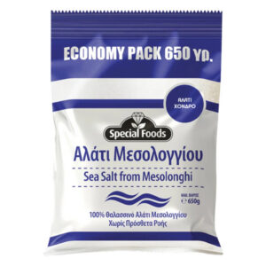 SPECIAL FOODS Αλάτι Μεσολογγίου 650gr (Χονδρό)