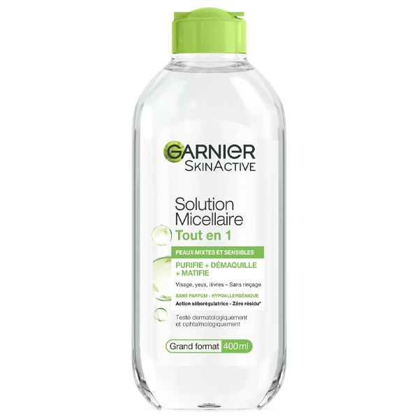 Garnier Διφασικό Νερό Micellaire 400ml (Ντεμακιγιάζ/Sensitive Skin)