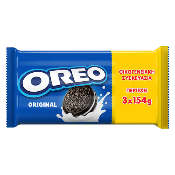 OREO Μπισκότα Original (3x154gr)