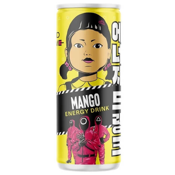 Squid Game Energy Drink 250ml (Mango)