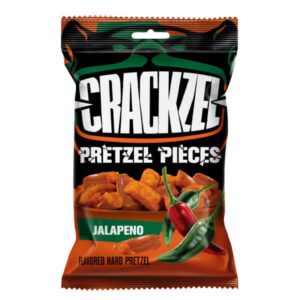 Crackzel Mini Pretzel 80gr (Jalapeno)