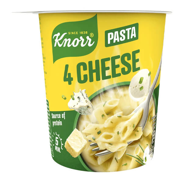 Knorr Snack Pot 66gr - 4 Τυριά