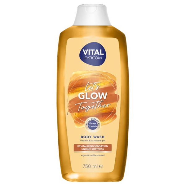 Farcom Vital Αφρόλουτρο 750ml (Glow)