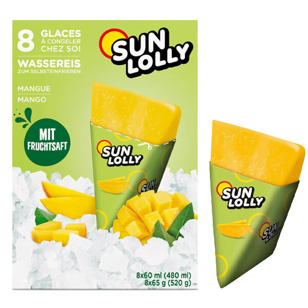 Sun Lolly Γρανίτα (60ml x 8τεμ.) - Μάνγκο