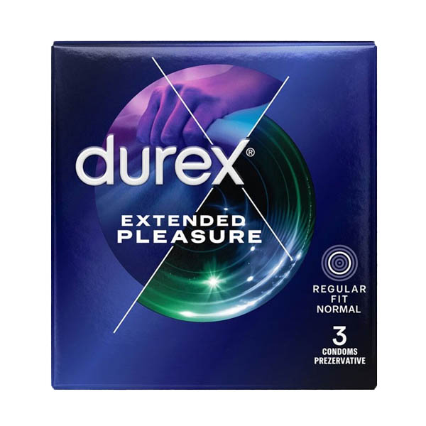 Durex Προφυλακτικά 3τμχ - Extended Pleasure