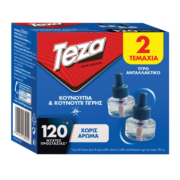 Teza Fik Υγρό 60 Νύχτες (2τεμ.) - Ανταλλακτικό