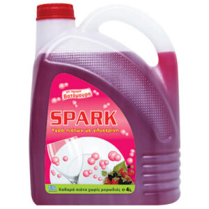 SPARK Υγρό Πιάτων 4lt (Βατόμουρο)