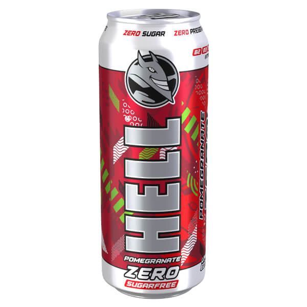 Hell Energy Drink 500ml (Pomegranate Zero)
