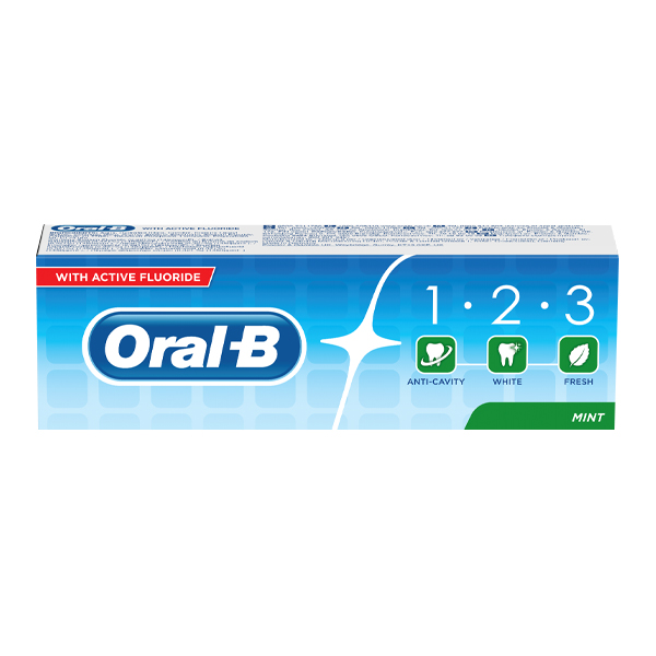 Oral-B 1-2-3 Extra Fresh 75ml Οδοντόκρεμα