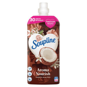 Soupline Συμπ/νο Μαλακτικό 60μεζ. (1,26lt) - Καρύδα & Λευκά Άνθη
