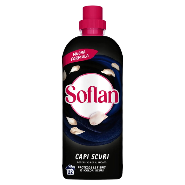 SOFLAN Υγρό Πλυντηρίου Ρούχων 22μεζ. (900ml) - Σκούρα