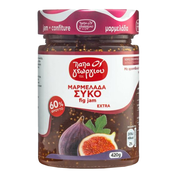 Παπαγεωργίου Μαρμελάδα 420gr - Σύκο
