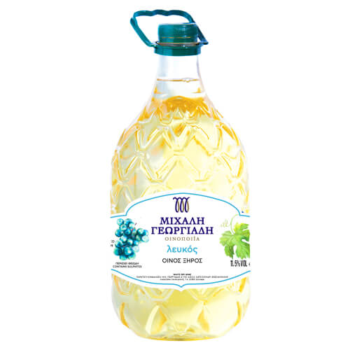 Γεωργιάδης Μιχάλης Οίνος 3lt (Λευκός Ξηρός)