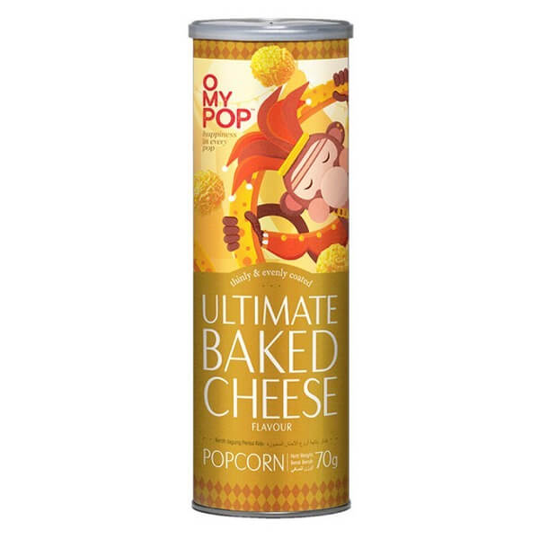 Ποπ Κορν Omypop Ultimate Baked Cheese 70gr