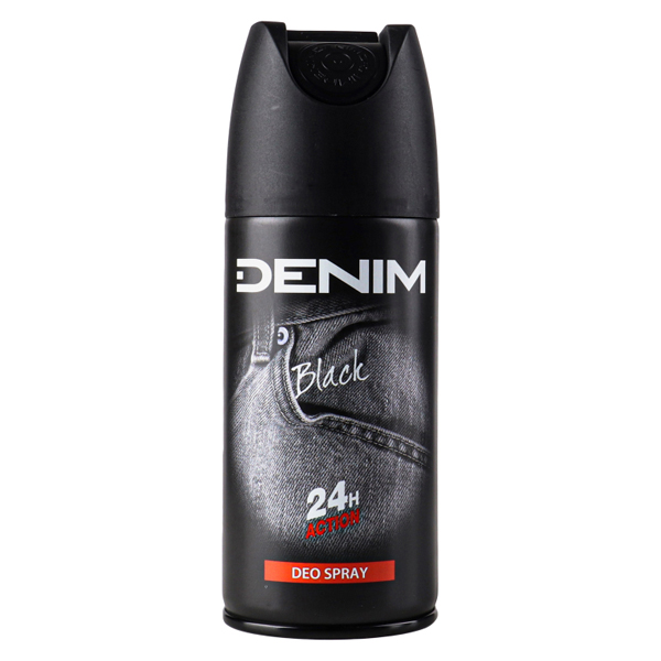 Denim Deo Spray 150ml (Black)