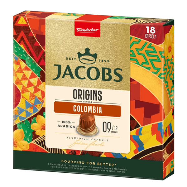 Jacobs Caps Espresso Colombia 18τεμ.