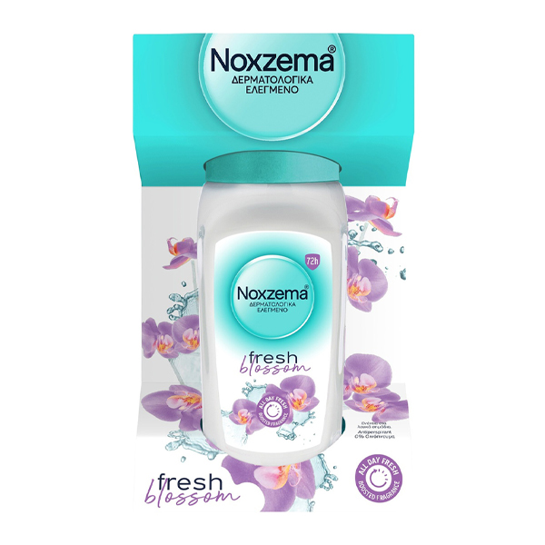 Noxzema Roll-On 50ml (Fresh Blossom) Γυάλινο