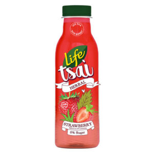 Life Tsai 500ML (Φράουλα Ίβισκος Ginseng)