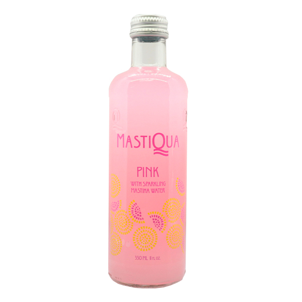 Mastiqua Ανθρακούχο Νερό 330ml (Pink Grapefruit)