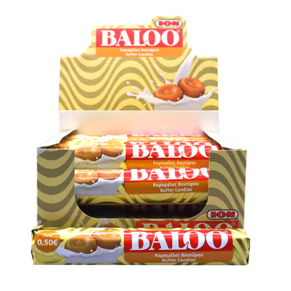 ΙΟΝ Baloo Καραμέλες Βουτύρου 15x52gr
