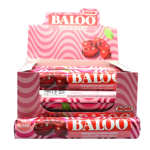 ΙΟΝ Baloo Καραμέλες (15x52gr) - Κεράσι