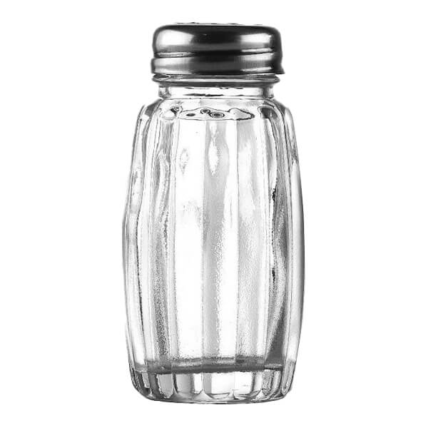 Uniglass Αλατιέρα & Πιπεριέρα Γυάλινη 15ml (24τεμ.)