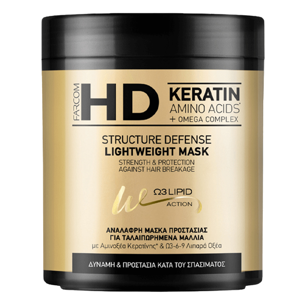 Farcom HD Μάσκα 1000ml (Ταλαιπωρημένα Μαλλιά)