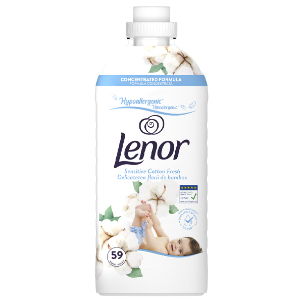 Lenor Μαλακτικό 59μεζ. (1239ml) - Sensitive