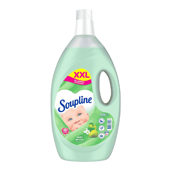 Soupline Μαλακτικό 50 Μεζ. (4lt) - Άνθη Μηλιάς