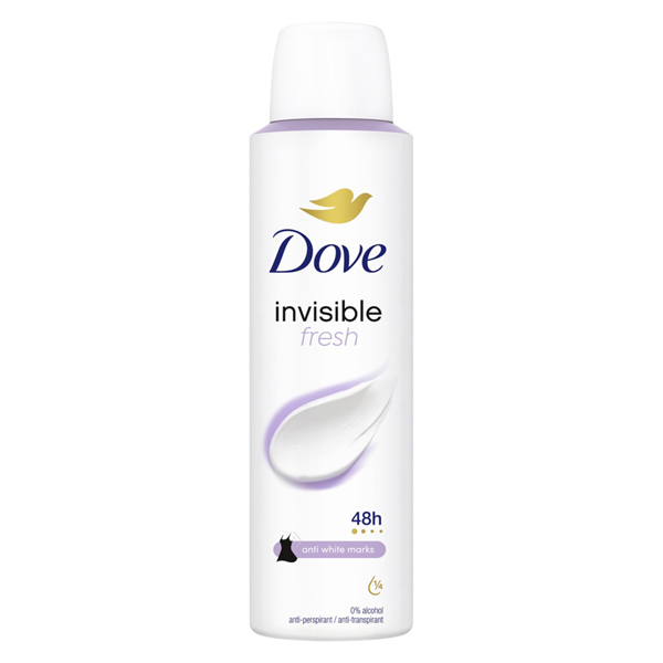 Dove Deo Spray 150ml Invisible Fresh