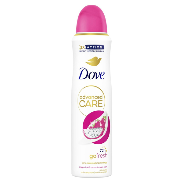Dove Deo Spray Advanced 150ml (Dragon Fruit)