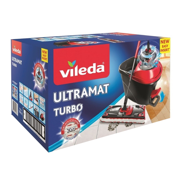 VILEDA Σύστημα Καθαρισμού Ultramax Turbo Microfibre 2in1