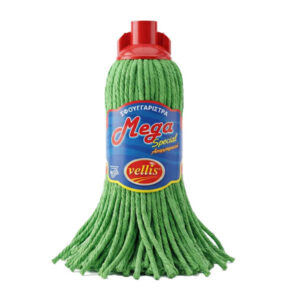 Vellis Σφουγγαρίστρα Νήμα 280gr (Πράσινη/Mega)