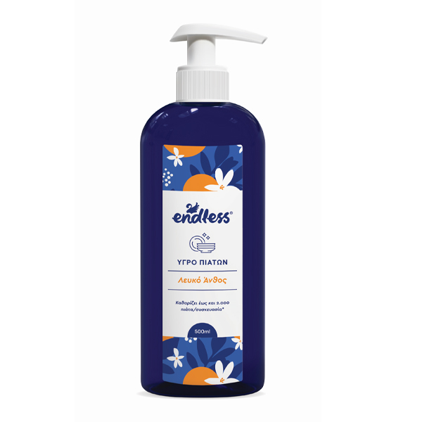 Endless Υγρό Πιάτων Αντλία 500ml (Λευκό Άνθος)