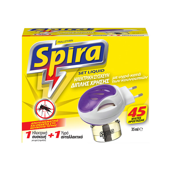 Spira Yellow Υγρό Refill και Συσκευή Σετ